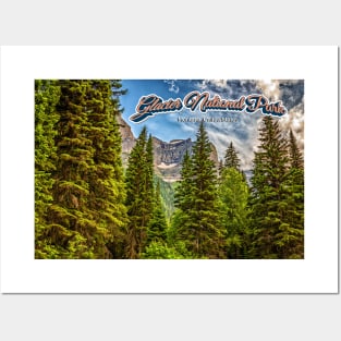 Glacier National Park Posters and Art